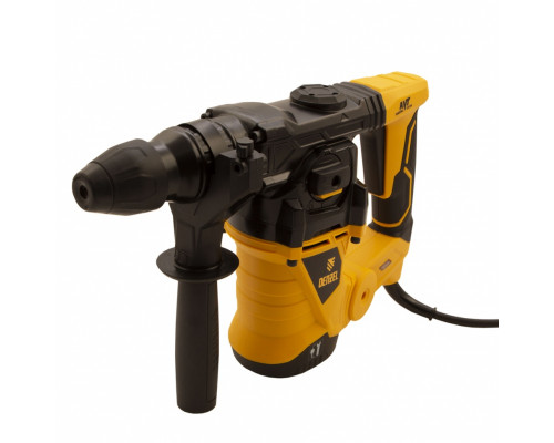 Перфоратор электрический RHV-1250-30, SDS-plus, 1250 Вт, 5 Дж, 3 плюс 1 режим Denzel Перфораторы Электроинструмент Силовое оборудование