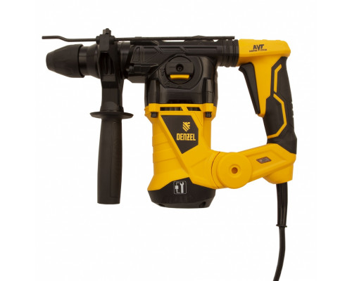Перфоратор электрический RHV-1250-30, SDS-plus, 1250 Вт, 5 Дж, 3 плюс 1 режим Denzel Перфораторы Электроинструмент Силовое оборудование