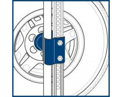 Устройство для крепления реечного домкрата к запасному колесу Stels Домкраты реечные Домкраты Автомобильный инструмент