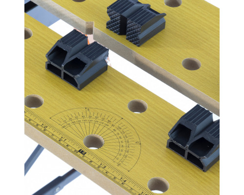 Верстак-тиски, 640 х 520 х 790 мм, портативный Sparta Верстаки Столярный инструмент