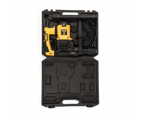 Перфоратор электрический RHV-1050-38-max, SDS-max, 1050 Вт, 10 Дж, 2 плюс 1 режим Denzel Перфораторы Электроинструмент Силовое оборудование