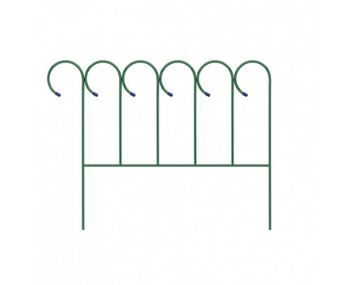Заборчик Садово-парковый «Барашек» 0.7 х 0.9 м Россия Заборы декоративные Садовые ограждения Садовый инвентарь