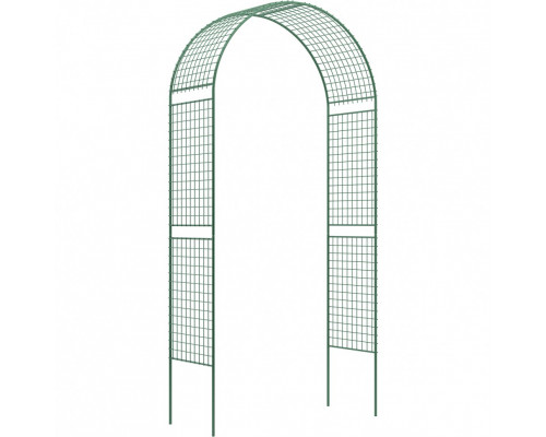 Арка садовая разборная «Сетка широкая» 2.5 х 0.5 х 1.2 м Россия Арки садовые Садовые ограждения Садовый инвентарь