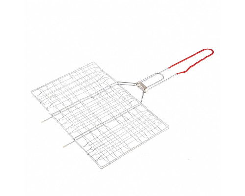 Решетка-гриль 220 x 340 мм, хромированная, PVC рукоятка Sparta Приборы для приготовления пищи Садовый инвентарь