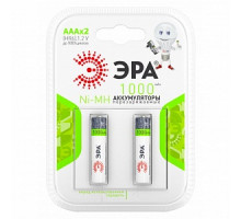 Аккумуляторная батарея ЭРА HR03(AAA) 1000mAh (2шт/уп)