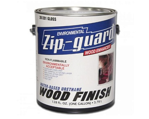 Лак для дерева "ZIP-GUARD Wood Finish Semi-Gloss" полуглянцевый на водной основе 3,785 л /261301 Лаки паркетные Zip-Guard Лаки паркетные и мебельные Лаки Лакокрасочные материалы ОТДЕЛОЧНЫЕ МАТЕРИАЛЫ