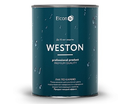 Лак по камню Elcon Weston (0,9л) Лаки по камню Лаки Лакокрасочные материалы ОТДЕЛОЧНЫЕ МАТЕРИАЛЫ