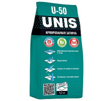 Затирка для швов UNIS U-50, цвет туман, 1,5 кг