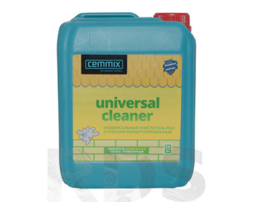 Очиститель от грибка и плесени "CEMMIX Universale Cleaner", 5л Отбеливатели для древесины Антисептики Лакокрасочные материалы ОТДЕЛОЧНЫЕ МАТЕРИАЛЫ