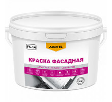 Краска фасадная ARTEL FS-14W, зимняя до -10°С, супербелая, 14кг