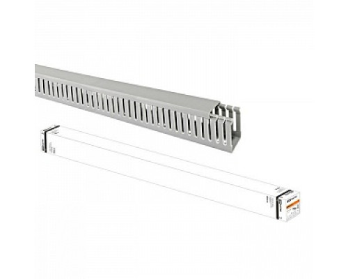 Кабель-канал перфорированный 40х40, 6/7 TDM (36 м) Каналы для кабеля Системы кабель-каналов Кабеленесущие системы (системы для прокладки кабеля) Электрика ЭЛЕКТРИКА И ВЕНТИЛЯЦИЯ