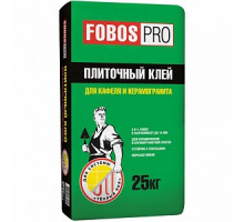 Клей плиточный для кафеля и керамогранита, зимний, FOBOS Pro, 25кг