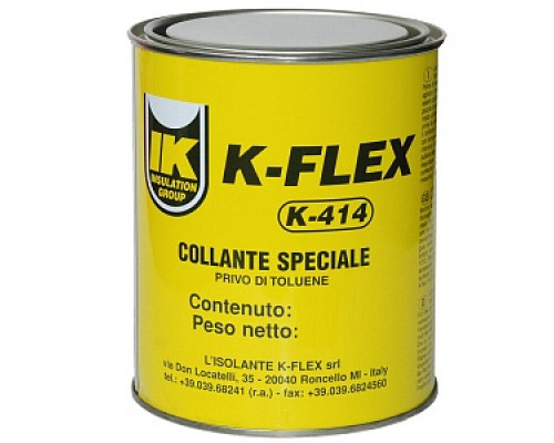 Клей К-flex K 414 0,22 л., (24шт/уп) Клеи изоляционные Пленки, мембраны, ленты, клеи Изоляционные материалы СТРОЙМАТЕРИАЛЫ