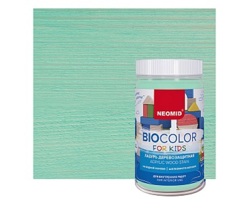 Антисептик "BIO COLOR FOR KIDS" бирюзовый (0,25 л) Антисептики Neomid Тонирующие антисептики водные Тонирующие антисептики Антисептики Лакокрасочные материалы ОТДЕЛОЧНЫЕ МАТЕРИАЛЫ