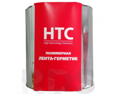 Лента-герметик самоклеящаяся "HTC", 10 м х 15 см (серебро) Лента полимерная HTC Уплотнители и ленты для изоляции Монтажные материалы СТРОЙМАТЕРИАЛЫ