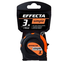 Рулетка Effecta Simple 3м