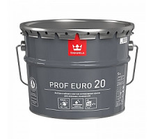 Краска водоэмульсионная EURO 20 PROF полуматовая (база С), Tikkurila (9л)