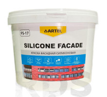 Краска фасадная силиконовая ARTEL Silicone Facade, супербелая, 14 кг