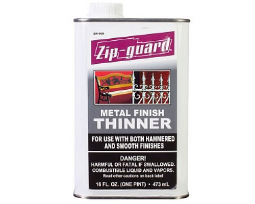 Растворитель для красок по металлу "Zip-guard Metal FinishThinner", 0,473мл /291008 Растворитель Растворители (ацетон, олифа, уайт-спирит) Лакокрасочные материалы ОТДЕЛОЧНЫЕ МАТЕРИАЛЫ