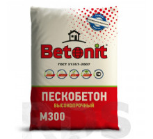 Пескобетон М-300 Betonit ГОСТ, 40 кг