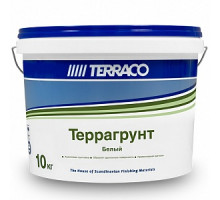 Грунтовка для внутренних и наружных работ Terragrunt White/Colored Clear, 10кг