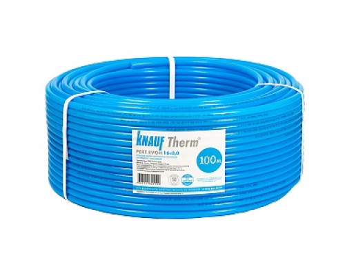 Труба KNAUF Therm Теплый пол PE-RT EVOH 16*2,0 бухта 100 м Теплый пол KNAUF Водяной теплый пол Теплый пол ОТОПЛЕНИЕ