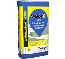 Наливной пол Weber.Vetonit 4350, 25кг