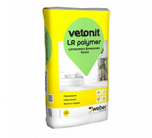 Шпатлёвка WEBER.VETONIT L (LR Polymer) 20 кг