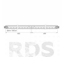 Подвесная система ARMSTRONG Retail 24 Zn рейка поперечная 1200x26 мм