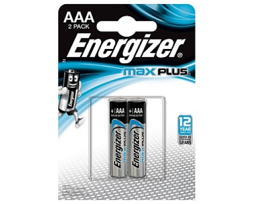 Батарейки "Energizer Max Plus" AAA Аккумуляторы, батарейки Низковольтное оборудование Электрика ЭЛЕКТРИКА И ВЕНТИЛЯЦИЯ