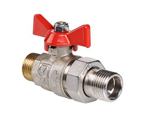 Кран шаровый Valtec 1/2" НР с полусгоном (американка) BASE VT.226.N.04 Краны шаровые латунные Valtec Краны шаровые латунные Запорная арматура Водоснабжение САНТЕХНИЧЕСКАЯ ГРУППА