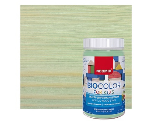 Антисептик "BIO COLOR FOR KIDS" мятный (0,25 л) Антисептики Neomid Тонирующие антисептики водные Тонирующие антисептики Антисептики Лакокрасочные материалы ОТДЕЛОЧНЫЕ МАТЕРИАЛЫ