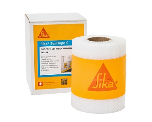 Гидроизоляционная лента Sika SealTape S RU, рулон 10м Ленты угловые Строительные, малярные и клейкие ленты Строительные ленты, сетки и серпянки СТРОЙМАТЕРИАЛЫ