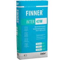 Шпатлевка гипсовая выравнивающая 20 кг FINNER INTER 43 W