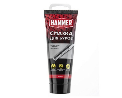 Смазка для буров 100г, Hammer 503-011 Запчасти и комплектующие для электроинструмента Расходные материалы ИНСТРУМЕНТЫ