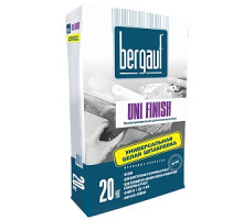 Шпаклевка цементная базовая Bergauf Uni Finish, 20 кг