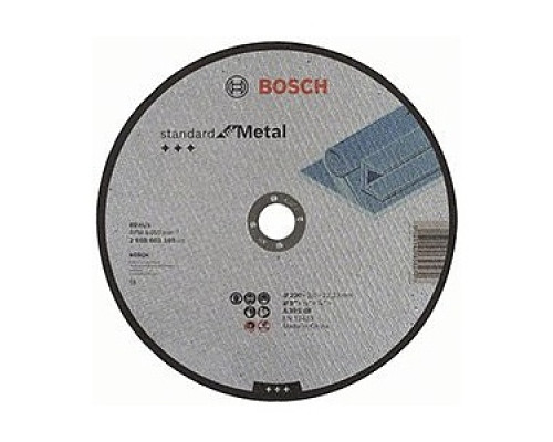 Круг отрезной по металлу, Standard for Metal, "BOSCH" /2608603168 Круги абразивные отрезные по металлу Круги абразивные Диски, круги, чашки Инструмент для резки и шлифования Расходные материалы ИНСТРУМЕНТЫ