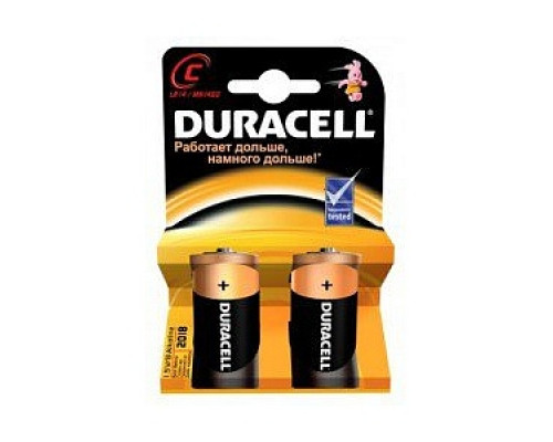 Батарейки "Duracell" LR14, (2шт/уп) Аккумуляторы, батарейки Низковольтное оборудование Электрика ЭЛЕКТРИКА И ВЕНТИЛЯЦИЯ