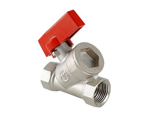 Кран шаровый Valtec с цельным корпусом 1/2" ВР-ВР VT.290.N.04 Краны шаровые латунные Valtec Краны шаровые латунные Запорная арматура Водоснабжение САНТЕХНИЧЕСКАЯ ГРУППА