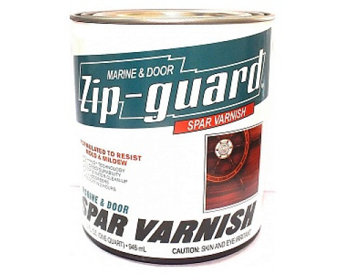 Лак яхтный "ZIP-GUARD Marine & Door Spar varnish Gloss" глянцевая 0,946 л/261404 Лаки яхтные Zip-Guard Лаки яхтные (лодочные) Лаки Лакокрасочные материалы ОТДЕЛОЧНЫЕ МАТЕРИАЛЫ