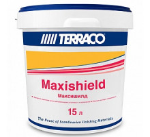 Краска фасадная акриловая Terraco Maxishield Clear, база С, 15л / 6120315