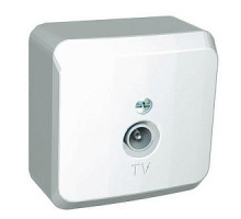 Розетка TV Этюд белая TVA-002B Schneider Electric