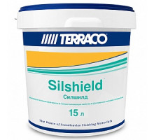 Краска фасадная силиконовая Terraco Silshield Clear, база С, 15л / 6125415