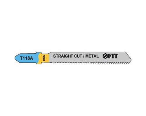 Полотно для лобзика FIT по металлу T118A 76/51/1,1мм Полотна по металлу для электролобзика Полотна для электролобзика Расходные материалы ИНСТРУМЕНТЫ