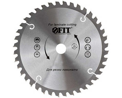 Диск пильный по дереву (ламинату), 160 x 20/16мм, 40Т, "FIT" /37771 Диски пильные по дереву Диски, круги, чашки Инструмент для резки и шлифования Расходные материалы ИНСТРУМЕНТЫ
