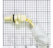 Поплавковый клапан G1/2 пластик овал, L=195 мм