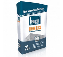 Клей для ячеистых блоков Bergauf Kleben Block Winter, 25 кг