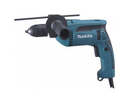 Дрель ударная электрическая "Makita" HP1641F, 680Вт, БЗП / HP1641F Дрели ударные электрические Электроинструмент ИНСТРУМЕНТЫ