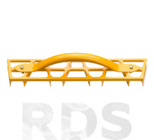 Скребок для гипсовой штукатурки, 450 мм, алюминиевый, 