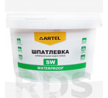 Шпатлевка SW универсальная водостойкая Waterproof, ведро, 25 кг (Артель)